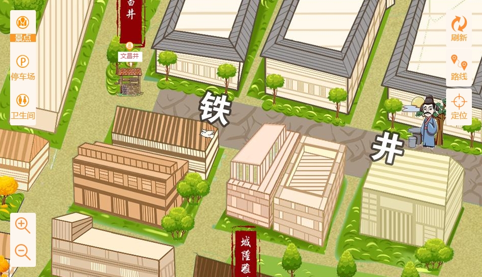 海州智慧景区：手绘地图与语音导览的完美融合